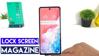 How To Turn on Lock Screen Magazine in Infinix Note 30