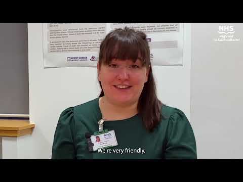 What is it like working with the Raigmore pharmacy team?