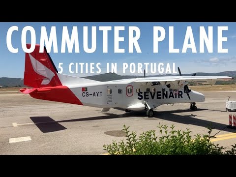 Portugal Commuter Plane: Bragança, Vila Real, Viseu, Cascais, Portimão