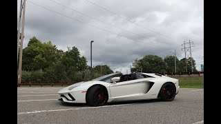 On The Way To Connecticut When Suddenly Saw An Aventador S Roadster