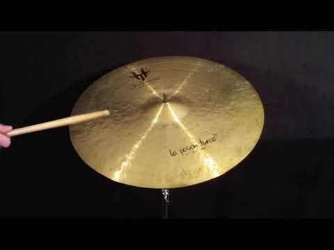 New ride cymbal vlog #33 - 21" T-Cymbals La Pasion Turca ride 2087g