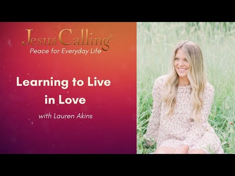 Learn to Live in Love with Lauren Akins