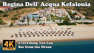 Regina Dell' Acqua Kefalonia (Cephalonia) from Drone in 4K