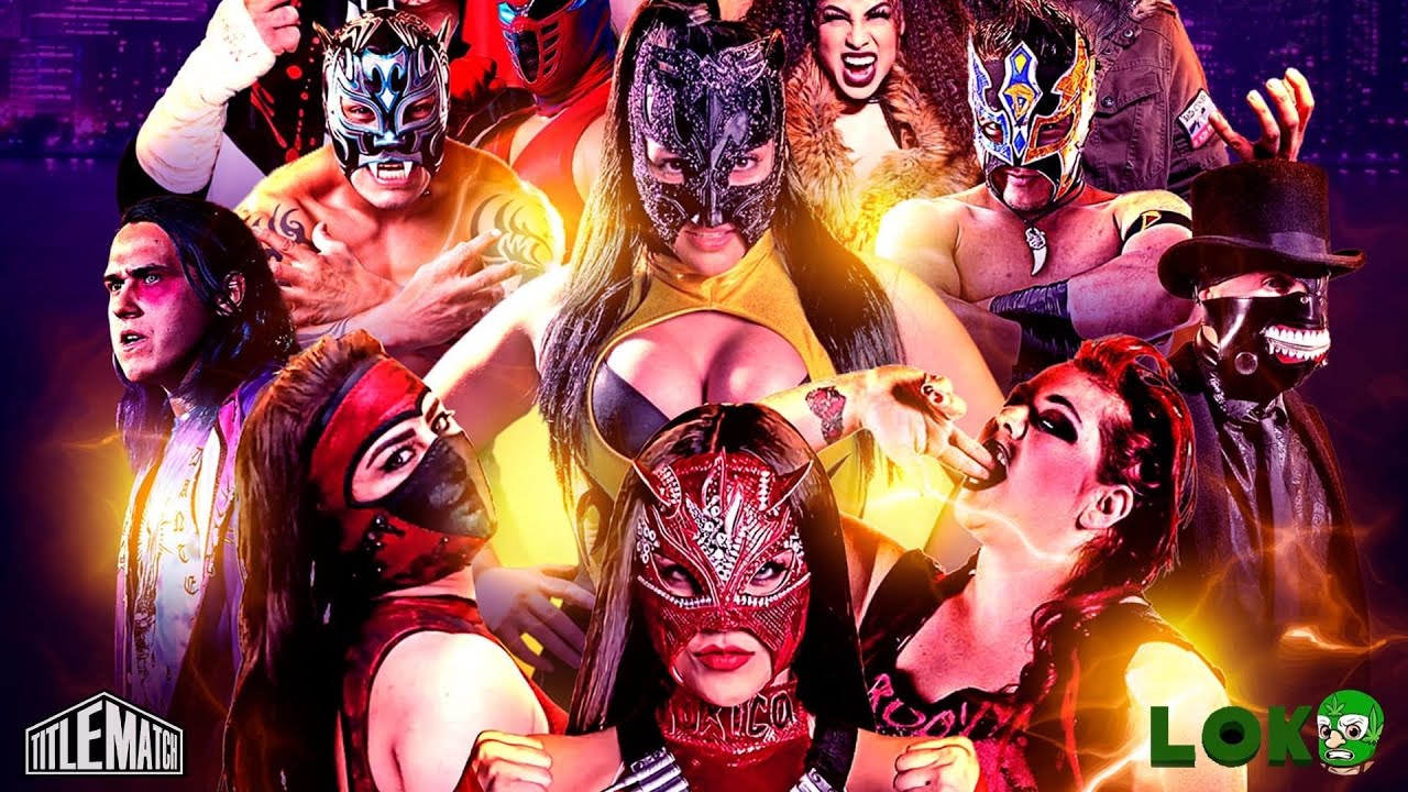 Loko Wrestling FULL Show - La Hiedra, Lady Shani, Lady Flammer, Mickie Knuckles