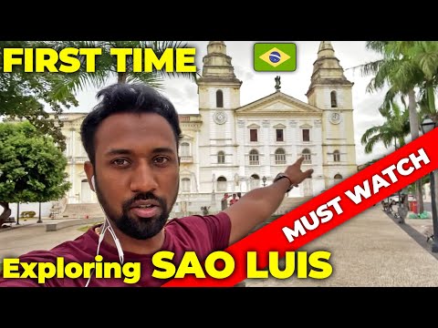 Exploring SAO LUIS Capital City of MARANHAO | São Luís Bus | Lions Palace | Brazil