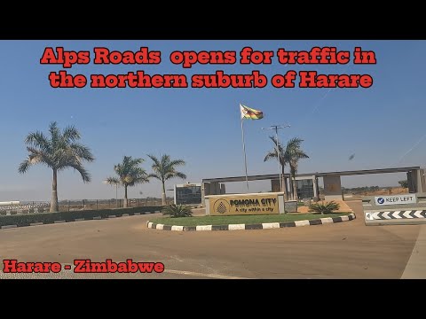 Alpes road opens for traffic in Harare Zimbabwe 🇿🇼 #harare #zimbabwe #roads #city #economy #travel 