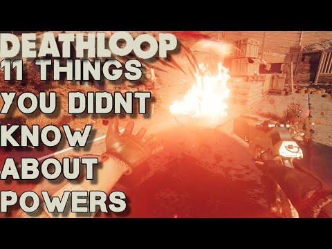 11 Things You Didn't Know About Powers In Deathloop
