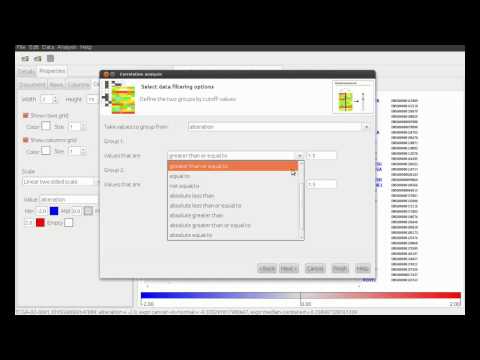 Gitools: Exploring the effect of genomic alterations in expression