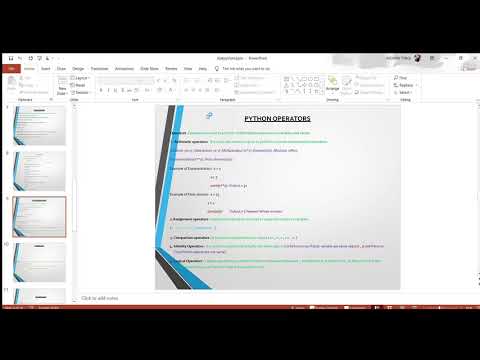 Python Programming Ppt Presentation