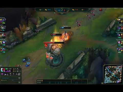 Yone vs Ahri NA (Normal Game) SECOND ACCOUNT! 4 VS 5!