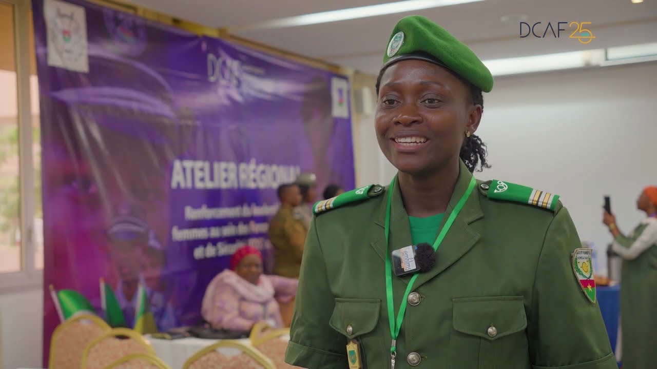 Women leading security in the Sahel - French