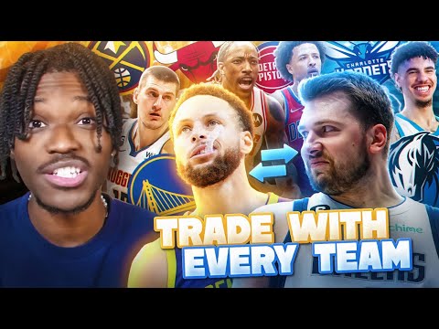 I Made A Trade With EVERY NBA Team in NBA 2K24