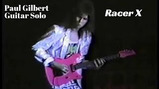 Racer X - Paul Gilbert - Guitar Solo (High Quality) at Sir Studios 6-27-1987
