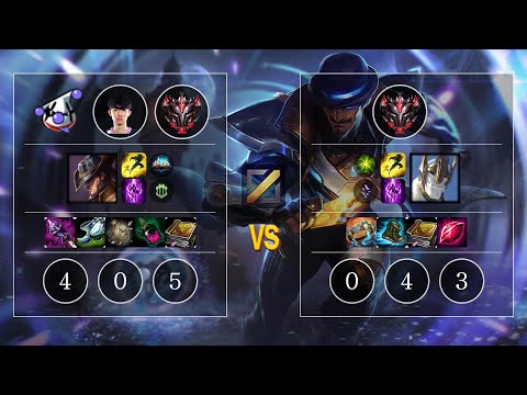 RJ Art Twisted Fate vs Galio Mid - KR Patch 10.12