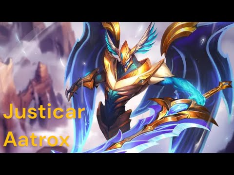 Justicar Aatrox  Skin Spotlight- League of Legends