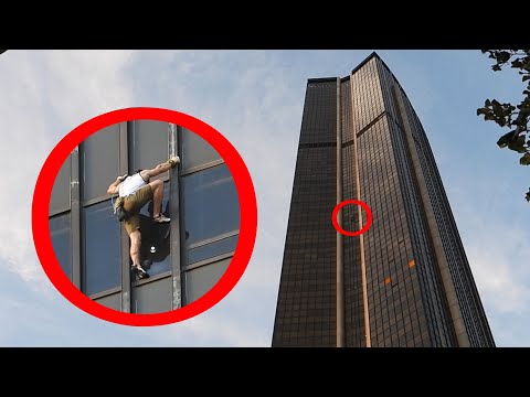 YouTuber Climbs Up The Facade Of The Tour Montparnasse, One Of The Tallest Buildings In Paris