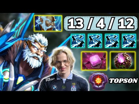 🔥 TOPSON Zeus Midlane Highlights 🔥 Master Tier Zeus By Topson - Dota 2