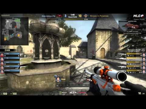 f0rest vs mousesports - map 1/3 (MLG Columbus 2016 - Group Stage Decider Match)