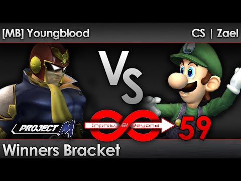 IaB! 59 PM - [MB] Youngblood (C Falcon) vs CS | Zael (Luigi) - Winners Bracket