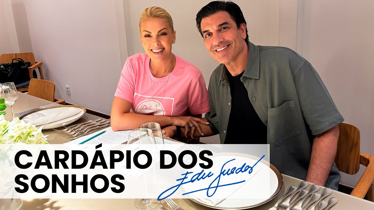 DEGUSTAÇÃO DO CARDÁPIO DO NOSSO CASAMENTO - CANAL EDU GUEDES