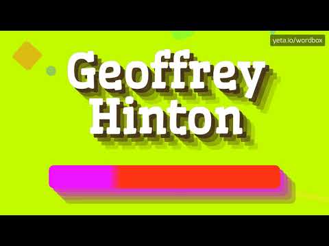 HOW PRONOUNCE GEOFFREY HINTON! (BEST QUALITY VOICES)