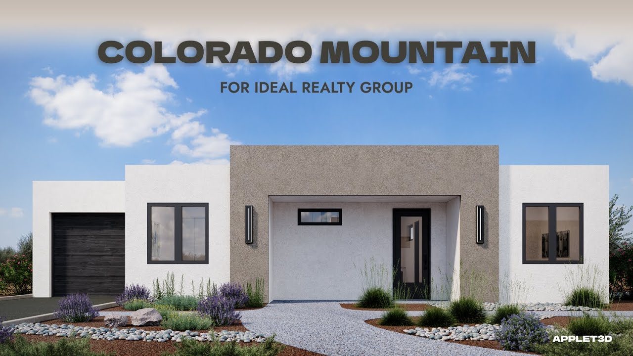 3D House Exterior | Colorado Mountain by Applet3D