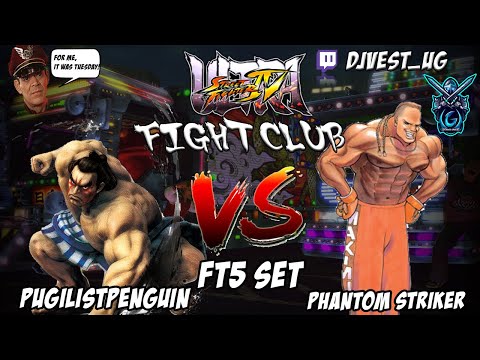 USF4 Fight Club Exhibition Series - PugilistPenguin VS Phantom Striker FT5 Set
