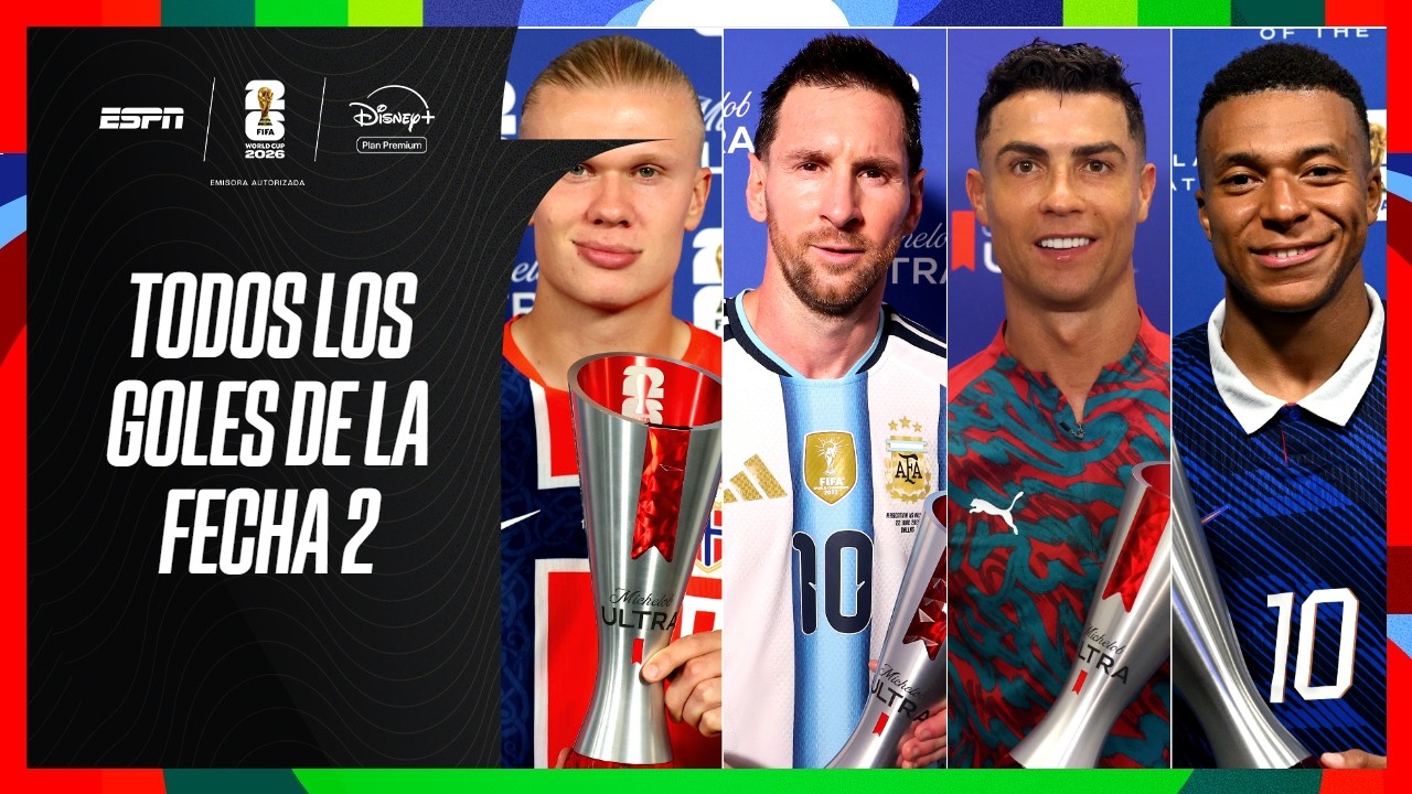 LOS 66 GOLES DE LA SEGUNDA FECHA DE LA FASE DE GRUPOS DE LA COPA DEL MUNDO 2026 | RESUMEN