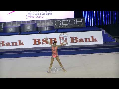 Diaz Arnal Karla (MEX) hoop Qual  Cup of World 2014 Minsk