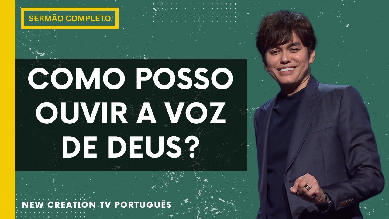 A Linguagem do Espírito Santo | Joseph Prince | New Creation TV Português