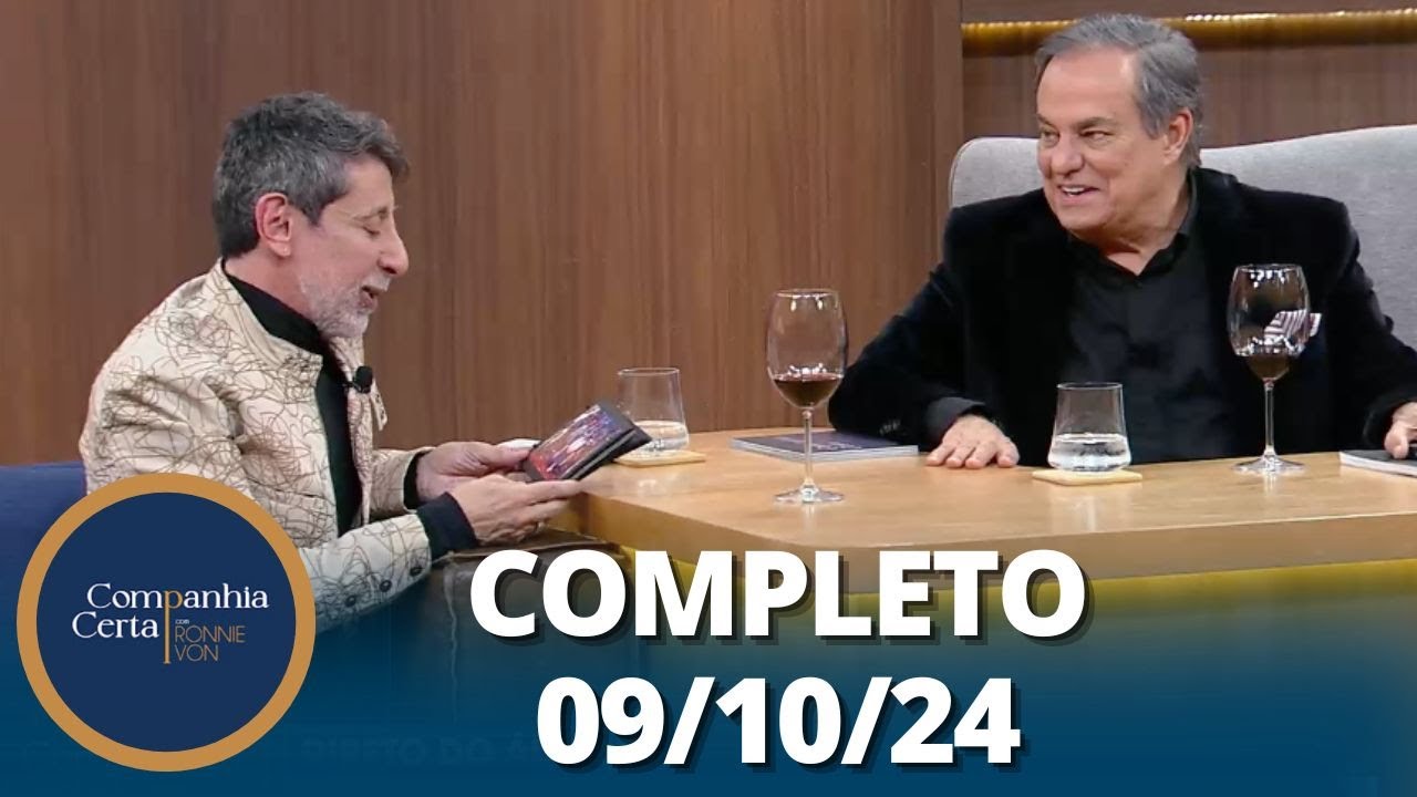Companhia Certa: Cassio Scapin, do teatro para TV (09/10/24) | Completo