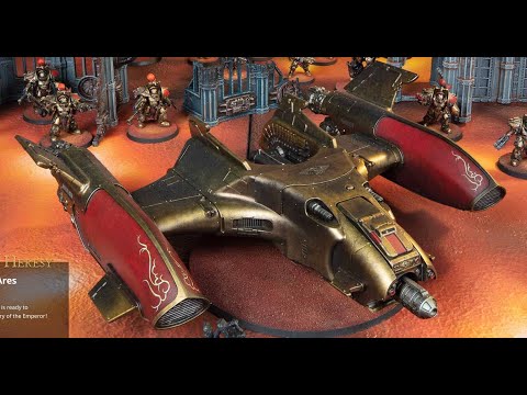 August 2019 Pre-Orders - Aeronatica Imperialis & Legio Custodes Ares Gunship