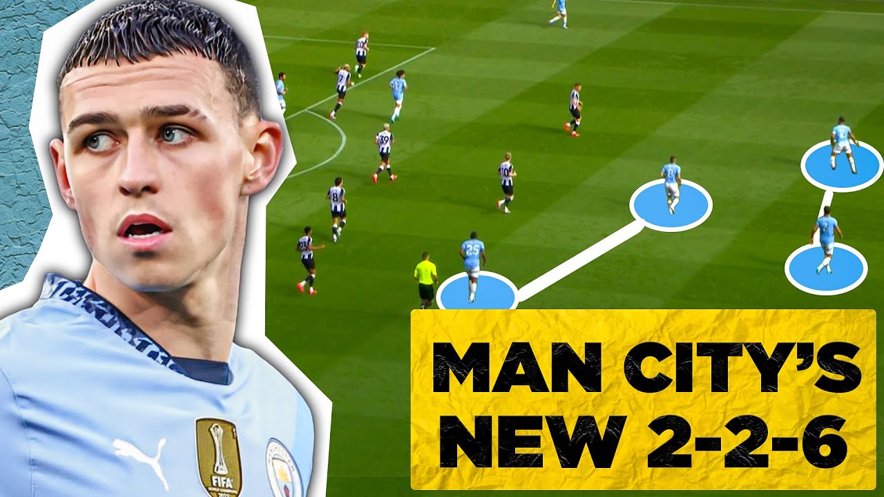 Why Man City's NEW Formation FAILED | Newcastle 1 - 1 Man City Analysis