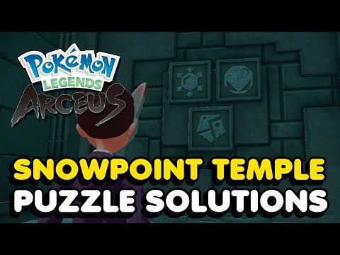 Snowpoint Temple Puzzle Solutions Guide In Pokemon Legends Arceus