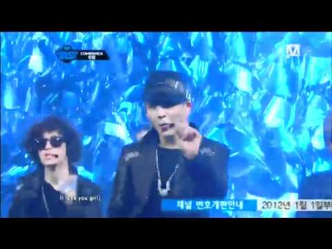 [PERF] 05.01.12 TEEN TOP - Crazy (Comeback Stage) @ M! Countdown