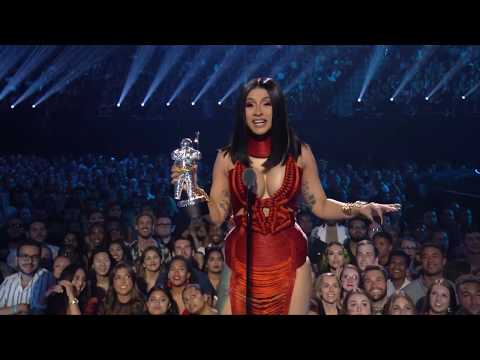 Cardi B wins best hip pop vma 2019 acceptance speech