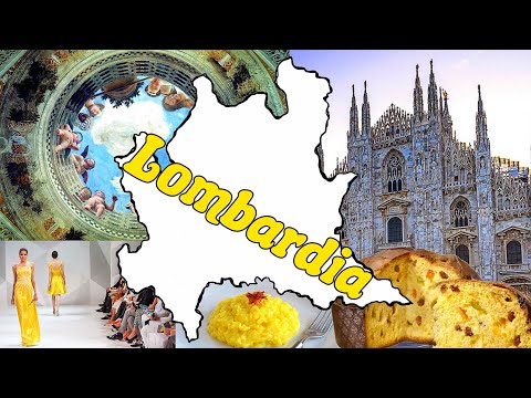 🚂👨🏻‍💼💼 LA LOMBARDIA - Le Regioni d'Italia (Geografia)