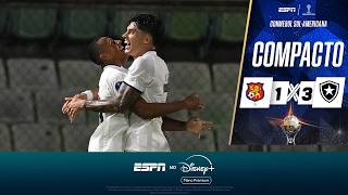 BOTAFOGO SAI ATRÁS, VIRA CONTRA O CARACAS E GARANTE A MELHOR CAMPANHA DA SUL-AMERICANA | COMPACTO