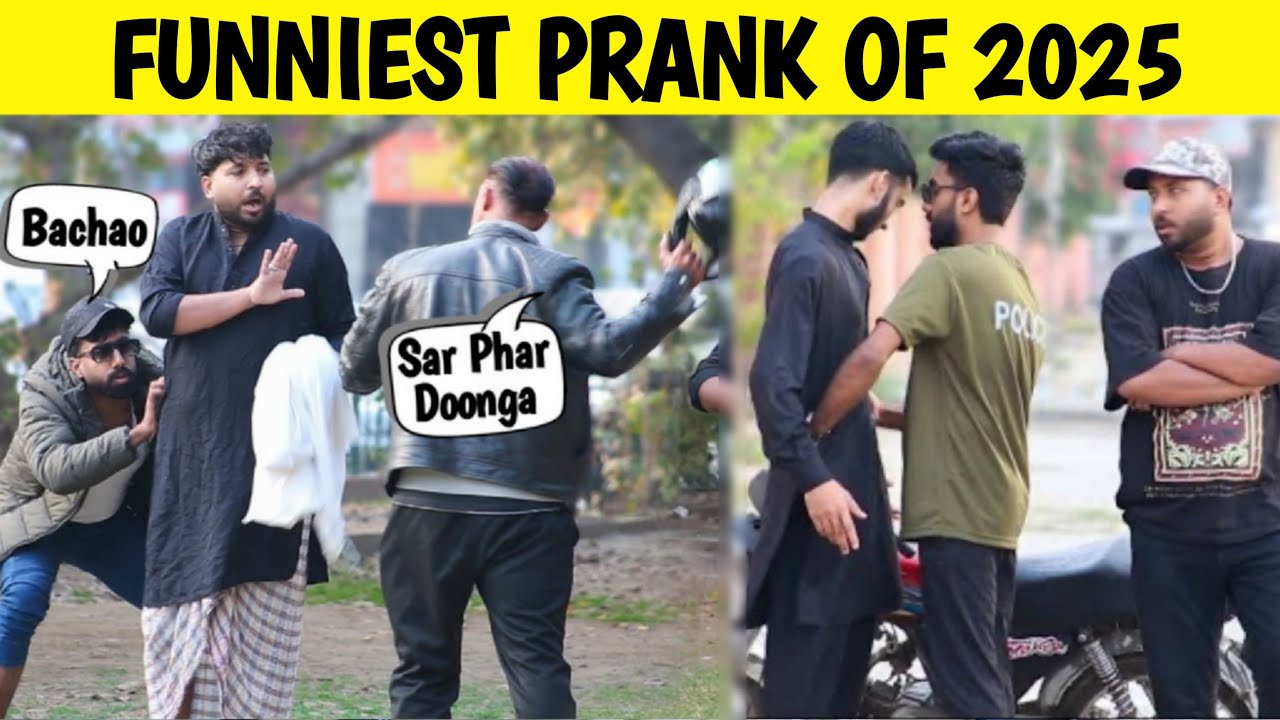 Top 10 Funniest Prank Of 2025 😱|| by Iqbal Malik & Sharik Shah on @sharikshah
