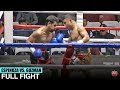 TITLE CHALLENGER RICARDO ESPINOZA UPPERCUT KO'S ANDRES GUZMAN IN 1 ROUND - FULL FIGHT