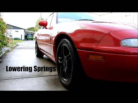 Miata Build Ep. 3 - Lowering Springs