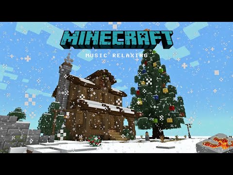 Merry Christmas Minecraft - Relax and Study with Snow Sounds