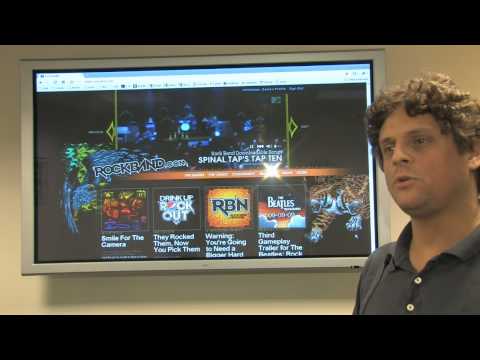 Rock Band Network Video Interview by GameSpot