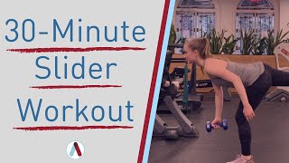 30-Minute At Home Slider Workout