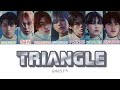 GHOST9 (고스트나인) - Triangle Color Coded Lyrics (han/rom/eng)