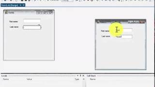 Download the video "Visual Basic - Concatenating Firstname and Lastname."