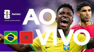 BRASIL X MARROCOS AO VIVO NA ITATIAIA | COPA DO MUNDO 2026 | FASE DE GRUPOS