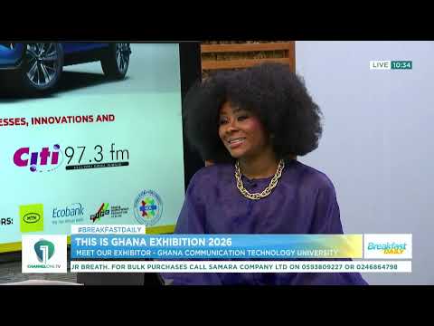 This Is Ghana Exhibition 2026: Ghana Communication Technology University Showcases Its Work