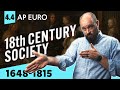 SOCIETY & Demographics in 18th Century Europe [AP Euro Review—Unit 4 Topic 4]
