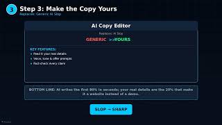 How to Build a Professional Website with AI in One Hour (No Code)